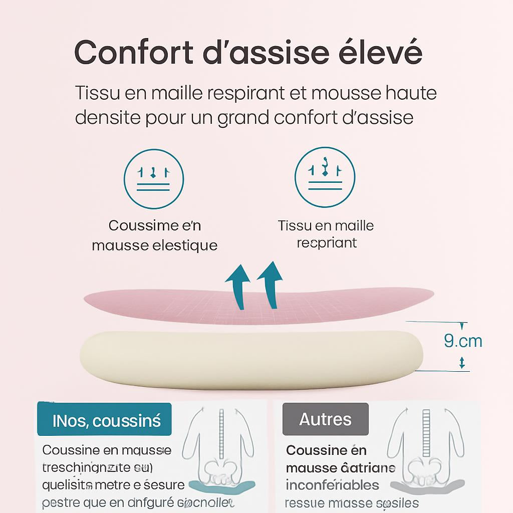 Chaise de bureau pivotante ergonomique - TOKYO